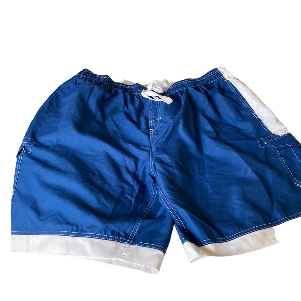 US Apparel Bright Blue swimming Trunks -Men's 4X
